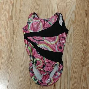 Girls adorable gymnastics or dance outfit